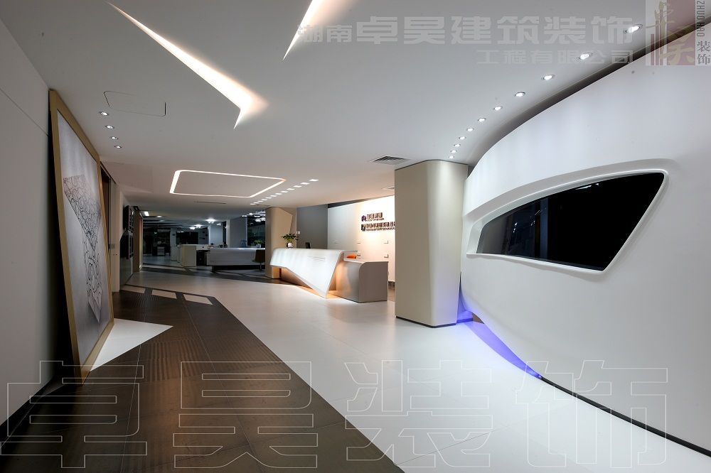 長沙辦公空間裝修公司富瑞集團(tuán)|辦公室裝修案例效果圖