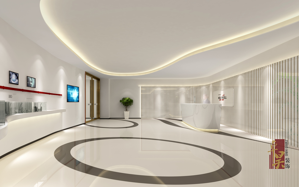 長(zhǎng)沙辦公空間裝修公司霍力柯?tīng)?| 辦公室裝修案例效果圖