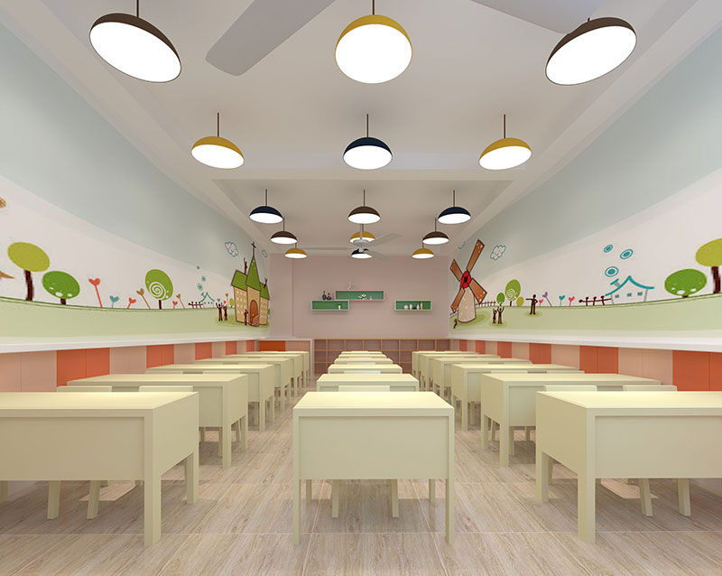 長沙教育機構裝修公司育新|早教中心裝修案例效果圖