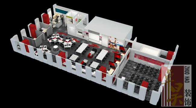 長(zhǎng)沙辦公空間裝修公司創(chuàng)瑞律所|辦公室裝修案例效果圖