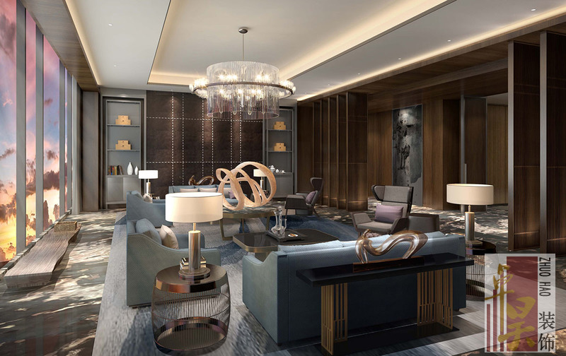 長(zhǎng)沙娛樂空間裝修公司洲際會(huì)所|會(huì)所裝修設(shè)計(jì)案例效果圖