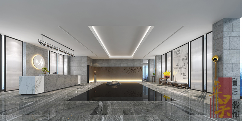 長沙營銷中心裝修公司聯(lián)誼云廬|別墅營銷中心裝修案例效果圖