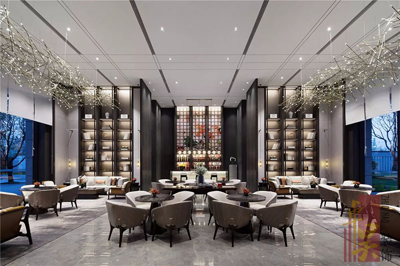 售樓部接待區(qū)效果圖