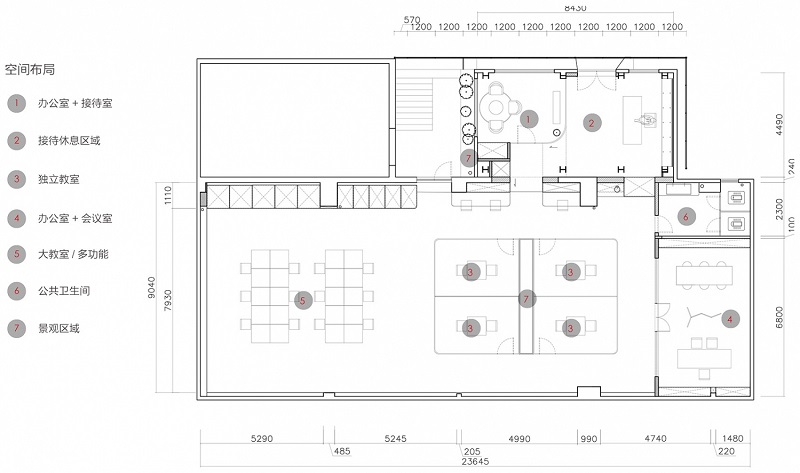 【培訓(xùn)學(xué)校裝修設(shè)計(jì)】