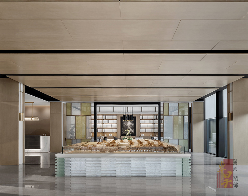 珠江實業(yè)|城市CBD營銷中心裝飾設(shè)計案例效果圖沙盤展示2 珠江實業(yè)|城市CBD營銷中心裝飾設(shè)計案例效果圖沙盤展示2