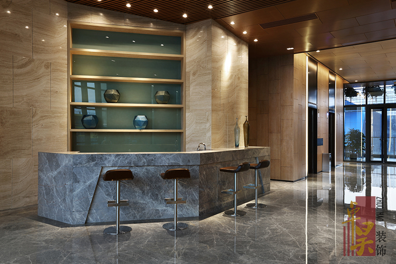 寫字樓接待區(qū)裝修