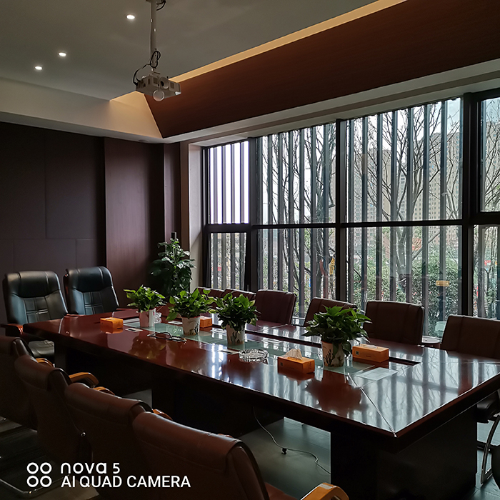 卓昊裝飾恭祝邵陽振羽營銷中心完滿開盤開放會議室