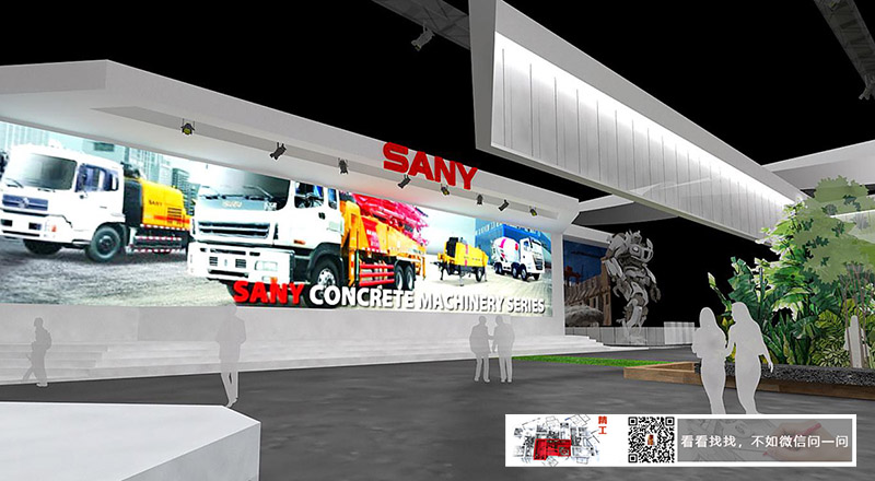 湖南三一工程機(jī)械企業(yè)展廳裝修設(shè)計展區(qū) 湖南三一工程機(jī)械企業(yè)展廳裝修設(shè)計展區(qū)