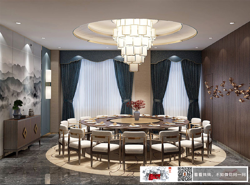 員工食堂餐廳裝修設計效果6 員工食堂餐廳裝修設計效果6