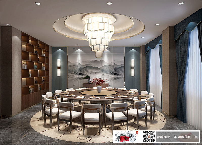 員工食堂餐廳裝修設計效果7 員工食堂餐廳裝修設計效果7