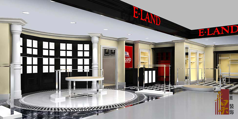 服裝店裝修設計效果正面 服裝店裝修設計效果正面