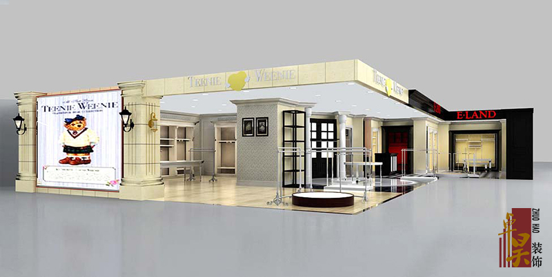 服裝店裝修設計效果透視 服裝店裝修設計效果透視