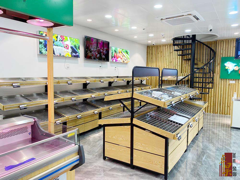 蔬果生鮮店裝修設(shè)計效果大空間區(qū) 蔬果生鮮店裝修設(shè)計效果大空間區(qū)