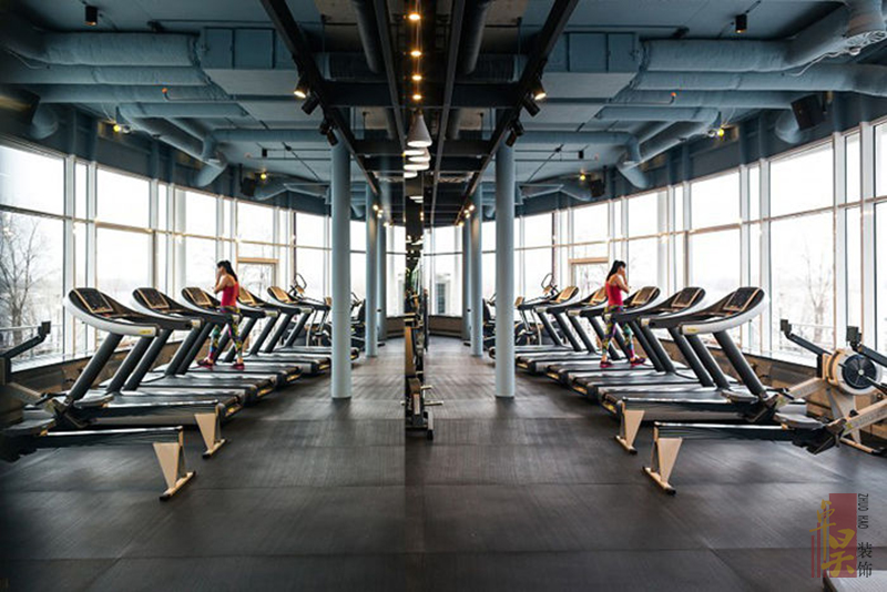 長(zhǎng)沙娛樂空間裝修公司閃亮健身房｜健身俱樂部裝修設(shè)計(jì)效果案例效果圖