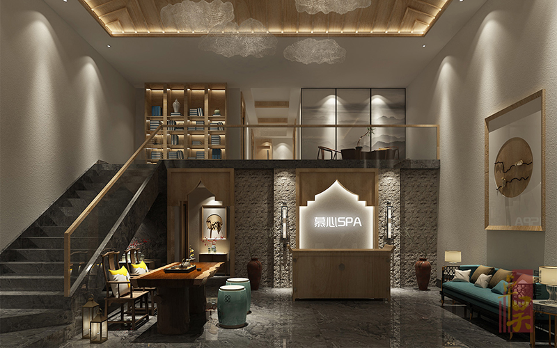 長(zhǎng)沙娛樂空間裝修公司慕心SPA｜水療SPA會(huì)所裝修設(shè)計(jì)效果案例效果圖