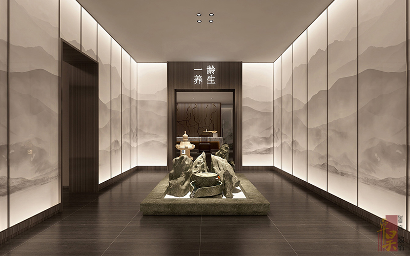 長(zhǎng)沙娛樂空間裝修公司一齡養(yǎng)生｜養(yǎng)生館裝修設(shè)計(jì)效果案例效果圖