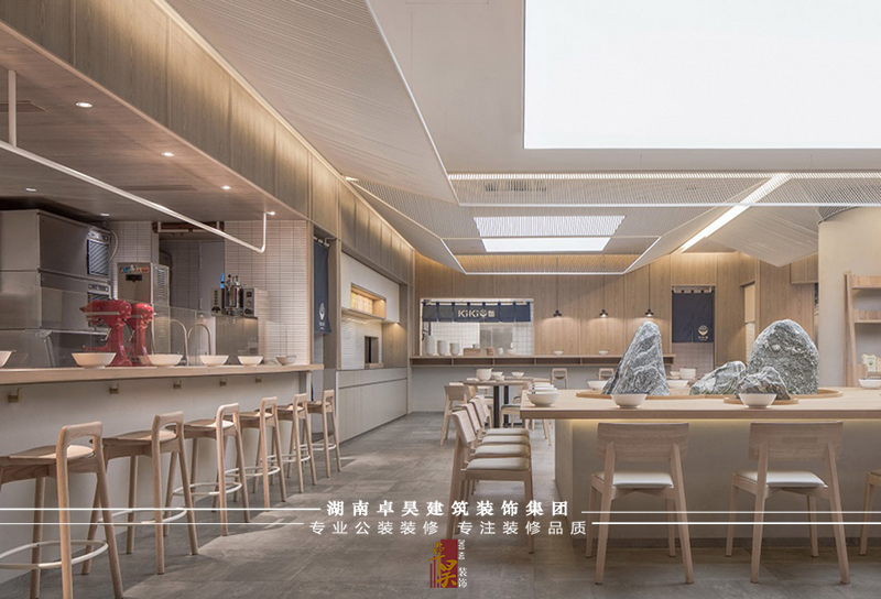 長(zhǎng)沙餐飲門店裝修公司KIKI面餐飲空間｜餐飲空間店裝修設(shè)計(jì)效果案例效果圖