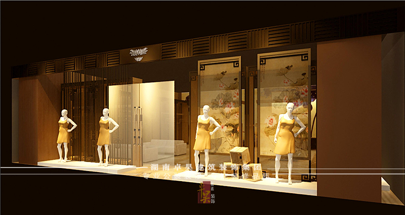 服裝連鎖品牌設(shè)計裝修效果7