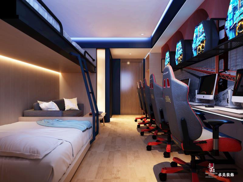 時(shí)尚電競(jìng)酒店裝修設(shè)計(jì)效果3 時(shí)尚電競(jìng)酒店裝修設(shè)計(jì)效果3